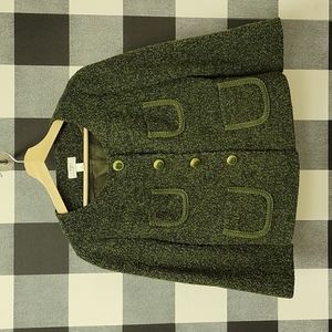 Green short suit jacket 2566